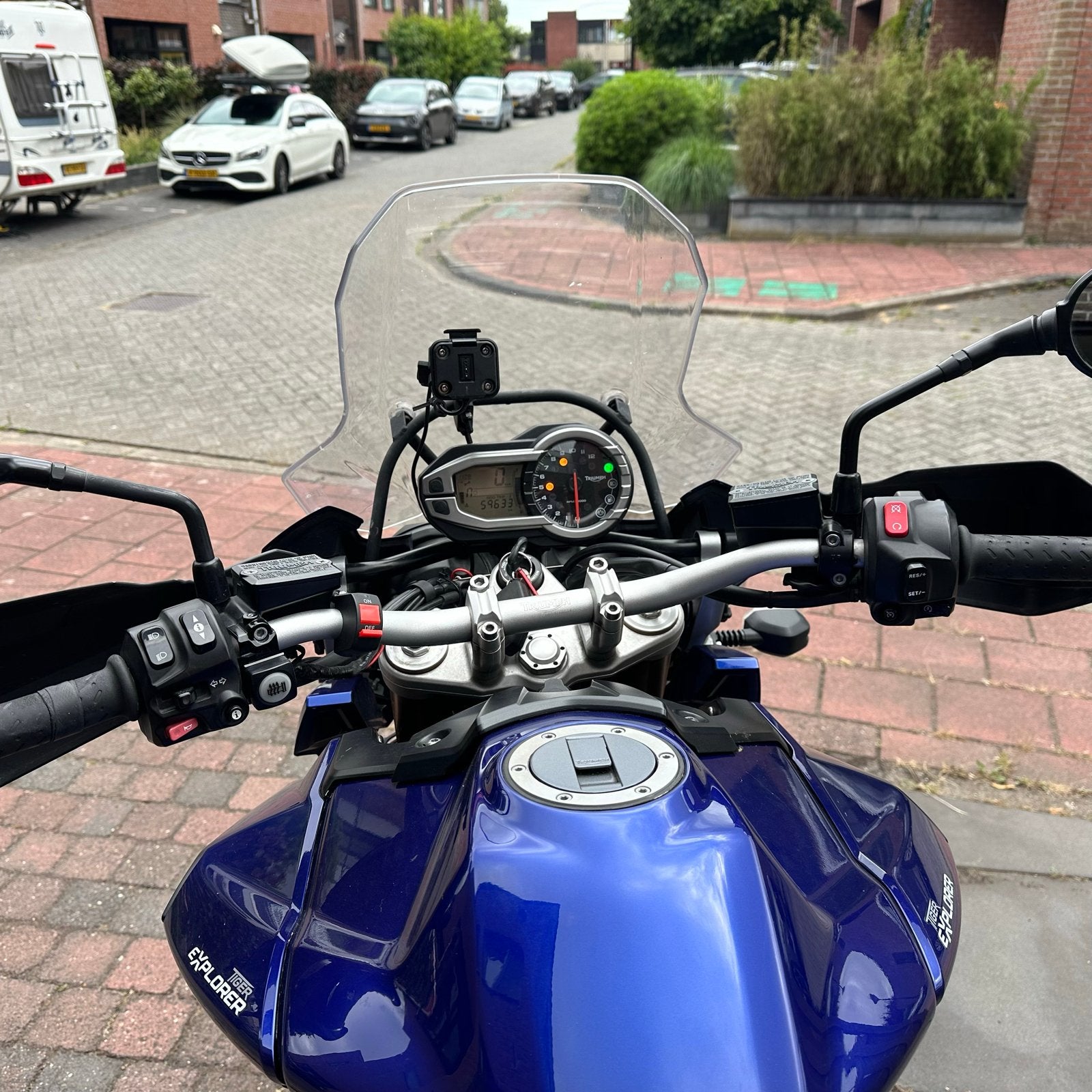 Triumph Tiger Explorer 1200 - Toermotor in goede staat, Motorrijbewijs A, Gebruikt, 3 cilinders, Particulier