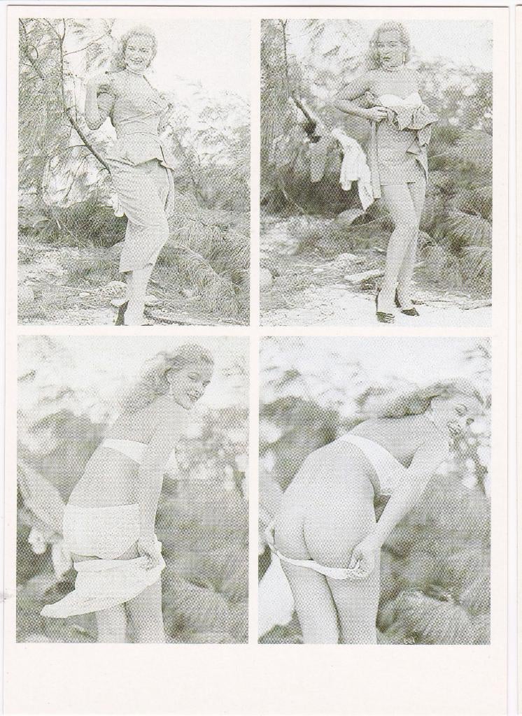 Strip-tease in de natuur - blote billen - Art foto-, Verzenden, 1980 tot heden, Ongelopen, Cultuur en Media
