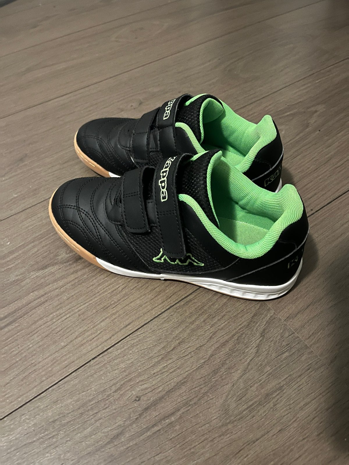 Kappa sneakers maat 35 - Zwart/Groen, Kinderen en Baby's, Ophalen of Verzenden, Zo goed als nieuw, Jongen of Meisje, Sportschoenen