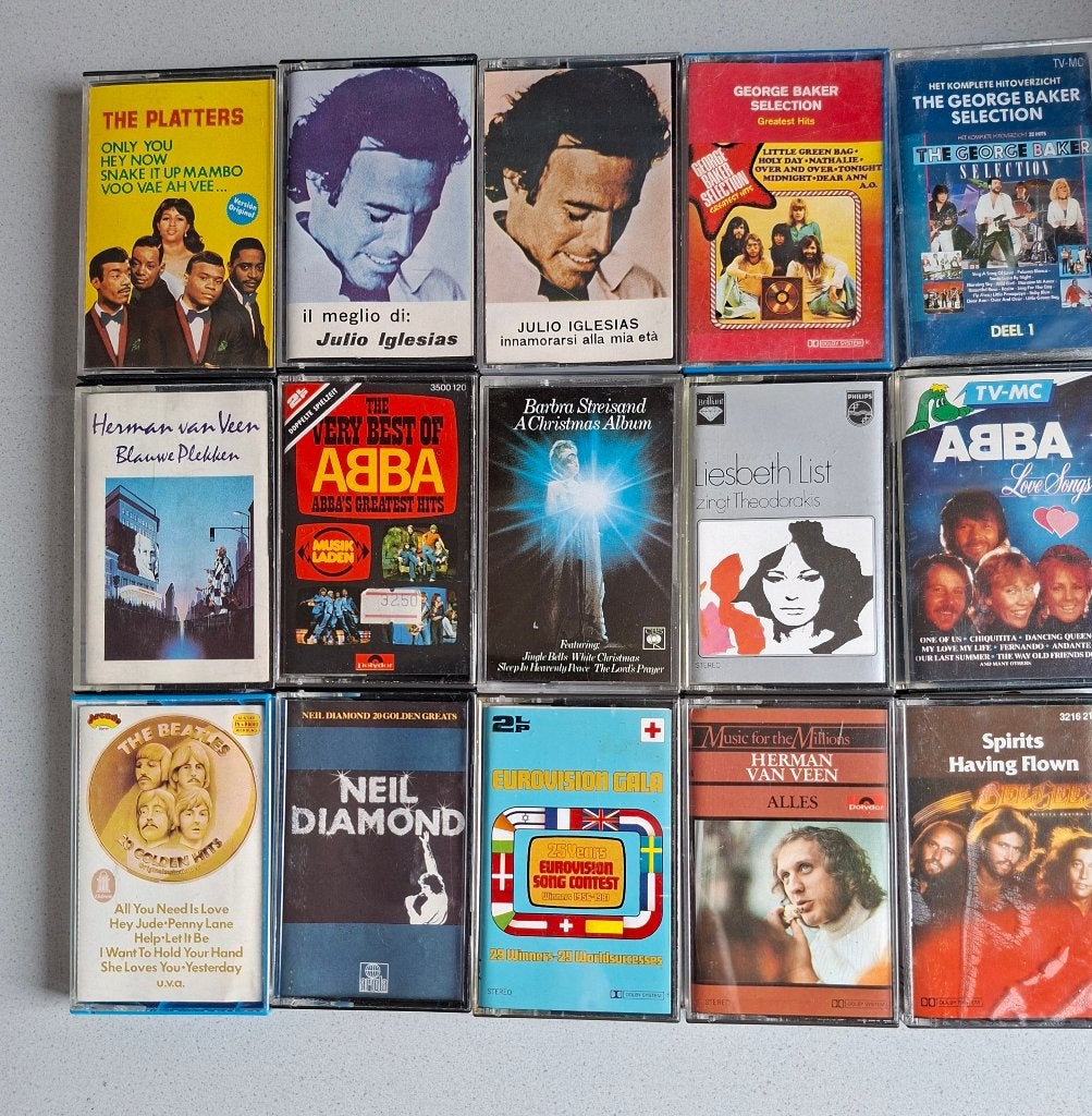 cassette bandjes divers muziek, Ophalen of Verzenden
