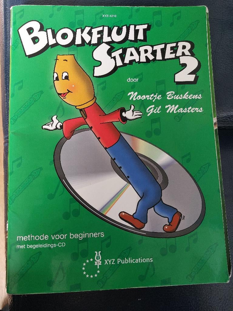 Blokfluit Starter 2, Gebruikt, Overige genres, Les of Cursus, Ophalen of Verzenden