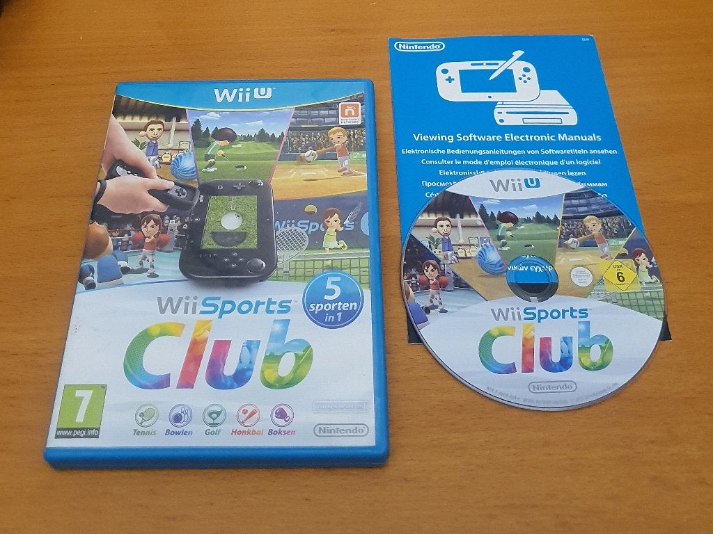 WII U | Wii Sports Club, Gebruikt, Ophalen of Verzenden, Sport, 3 spelers of meer