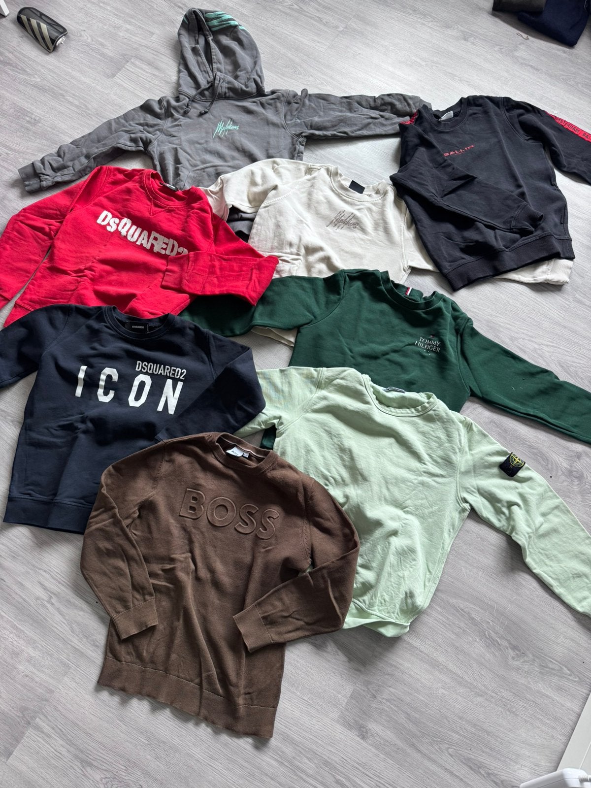 Merk kleding pakket, stone island, Dsquared, hugo, malelions, Ophalen of Verzenden, Zo goed als nieuw