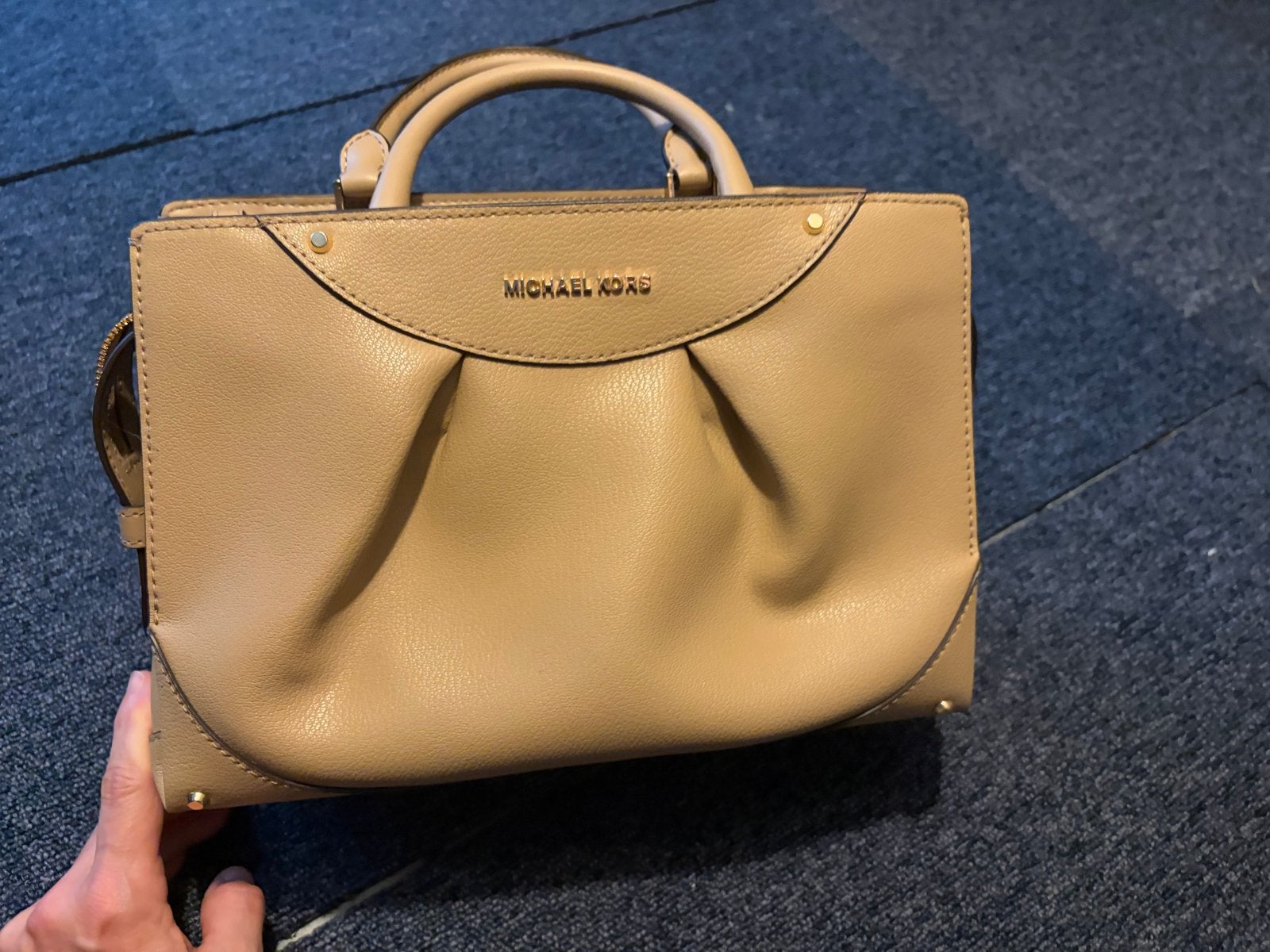 Michael Kors Handtas - Beige, Ophalen of Verzenden, Nieuw, Beige, Handtas