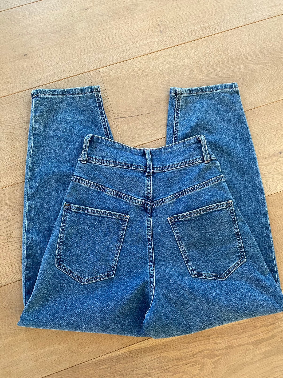 LUMINA crop jeans met hoge taille mt XS, Kleding | Dames, Spijkerbroeken en Jeans, Prato, Italie, -, Blauw, Nieuw