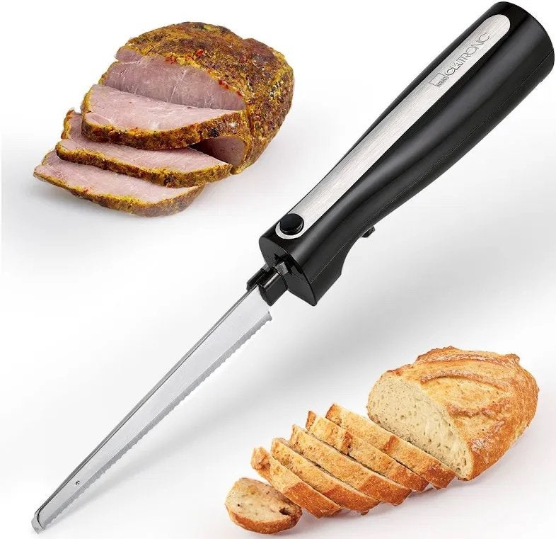 Clatronic EM 3702 Elektrisch Snijmes - Brood & Vlees, Witgoed en Apparatuur, Ophalen of Verzenden, Zo goed als nieuw