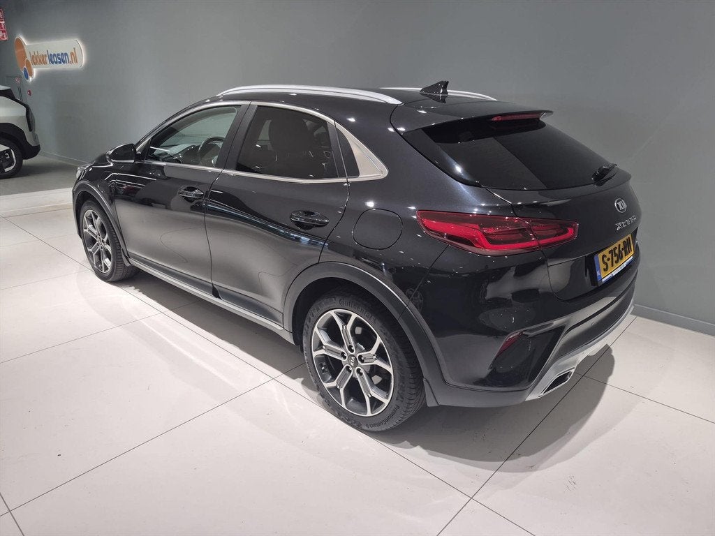KIA Xceed 1.6 GDi PHEV 142pk DCT6 DynamicPlusLine, Auto's, Kia, Automaat, Leder en Stof, Zwart, Plug-in hybride