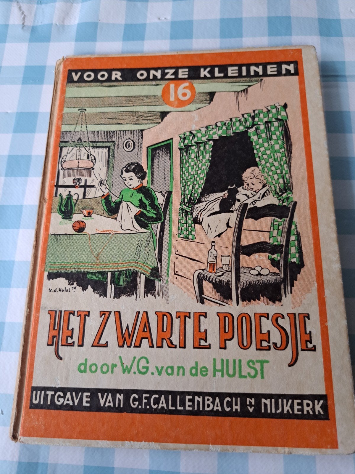 G: Het Zwarte Poesje - W.G. van de Hulst (Voor Onze Kleinen), Ophalen of Verzenden, Gelezen, W.G. van de Hulst, Fictie algemeen