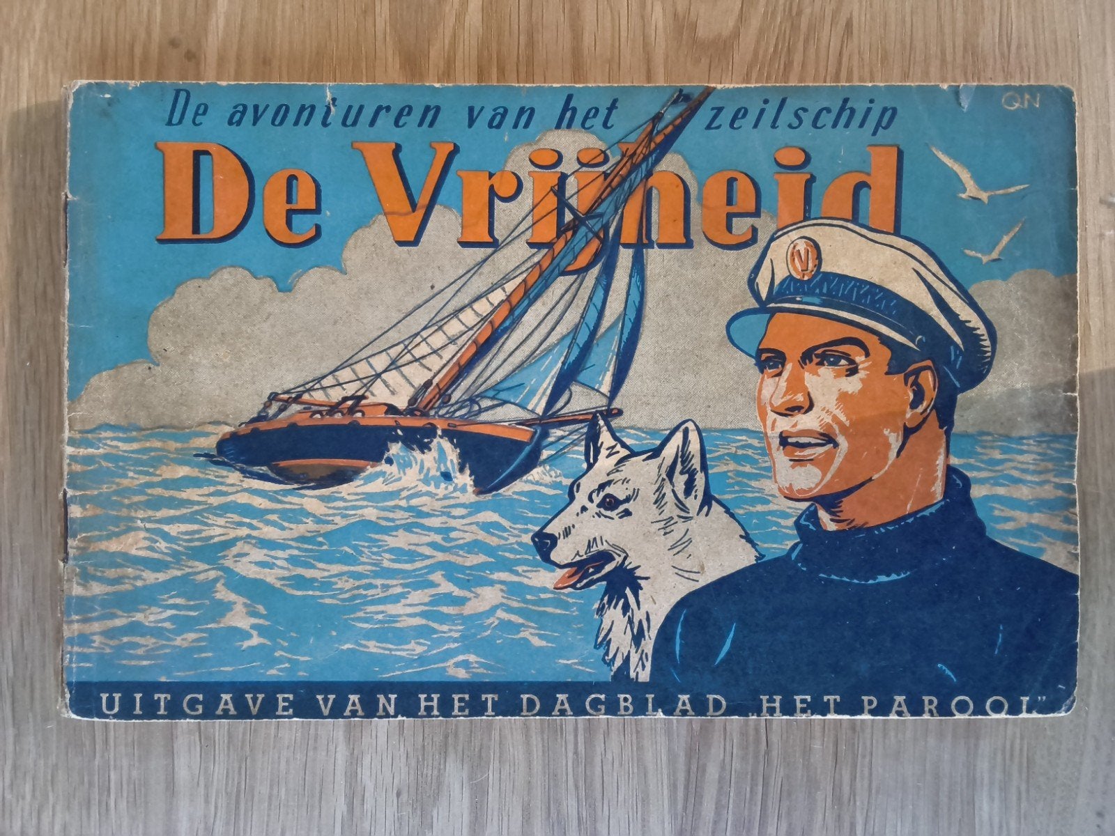 Avonturen van het zeilschip"De vrijheid" deel 1 kapitein Rob, Eén stripboek, Ophalen of Verzenden, Gelezen