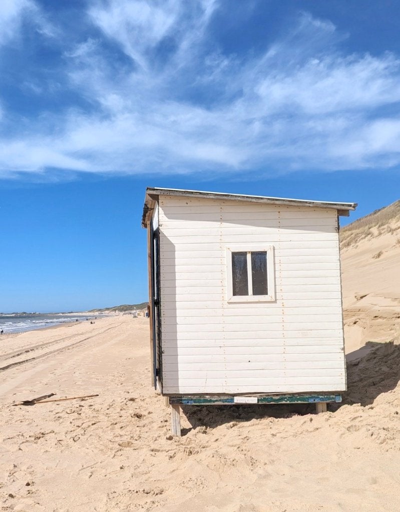 Strandhokje te koop, Ophalen, Gebruikt