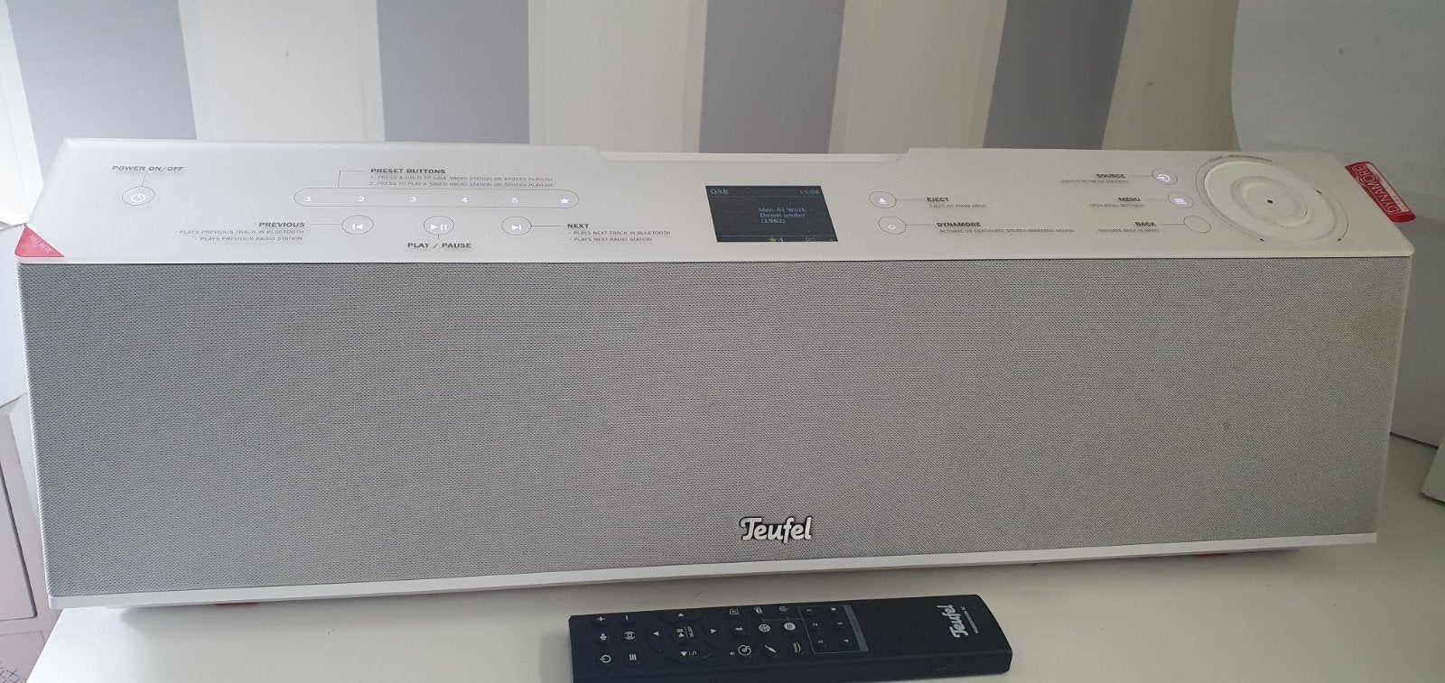 Teufel Musicstation, Ophalen