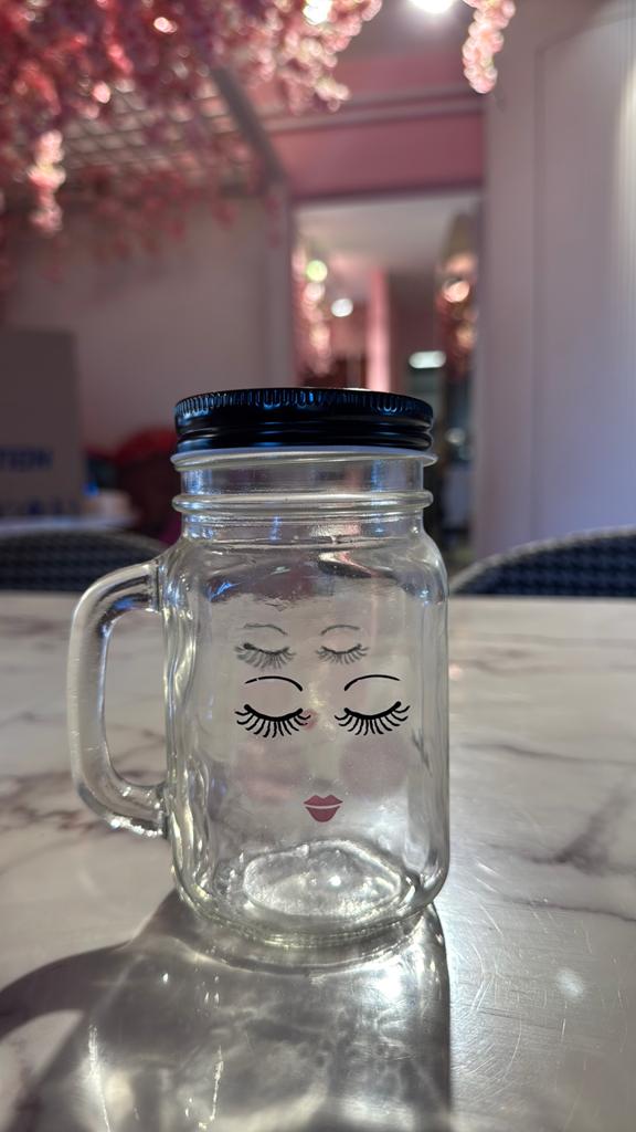 Miss etoile bekers van glas, Verzamelen, Glas en Borrelglaasjes, Ophalen of Verzenden, Zo goed als nieuw, Overige typen