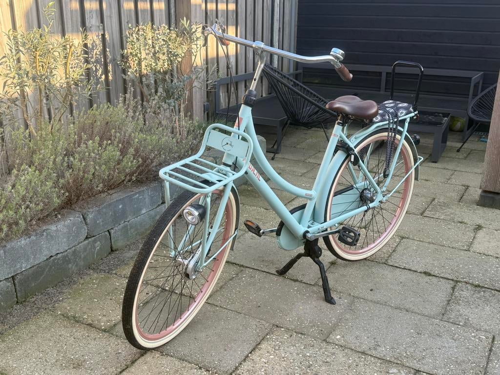 Gazelle Puur NL damesfiets (28 inch, 54cm, 3 versnellingen), Ophalen, Versnellingen, Zo goed als nieuw, 50 tot 53 cm