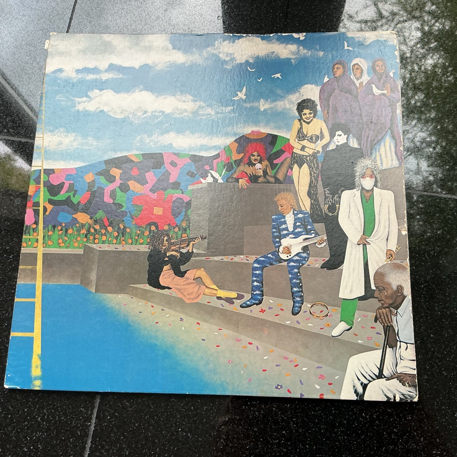 Prince And The Revolution - Around The World In A Day LP, LP, Gebruikt, Pop, Originele persing