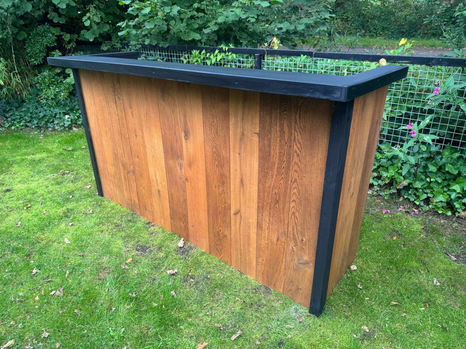 houten bar, Huis en Inrichting, Ophalen, Zo goed als nieuw