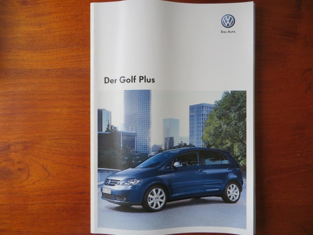 Volkswagen Golf Plus (mei 2008) met bijlage, Boeken, Ophalen of Verzenden, Nieuw, Volkswagen