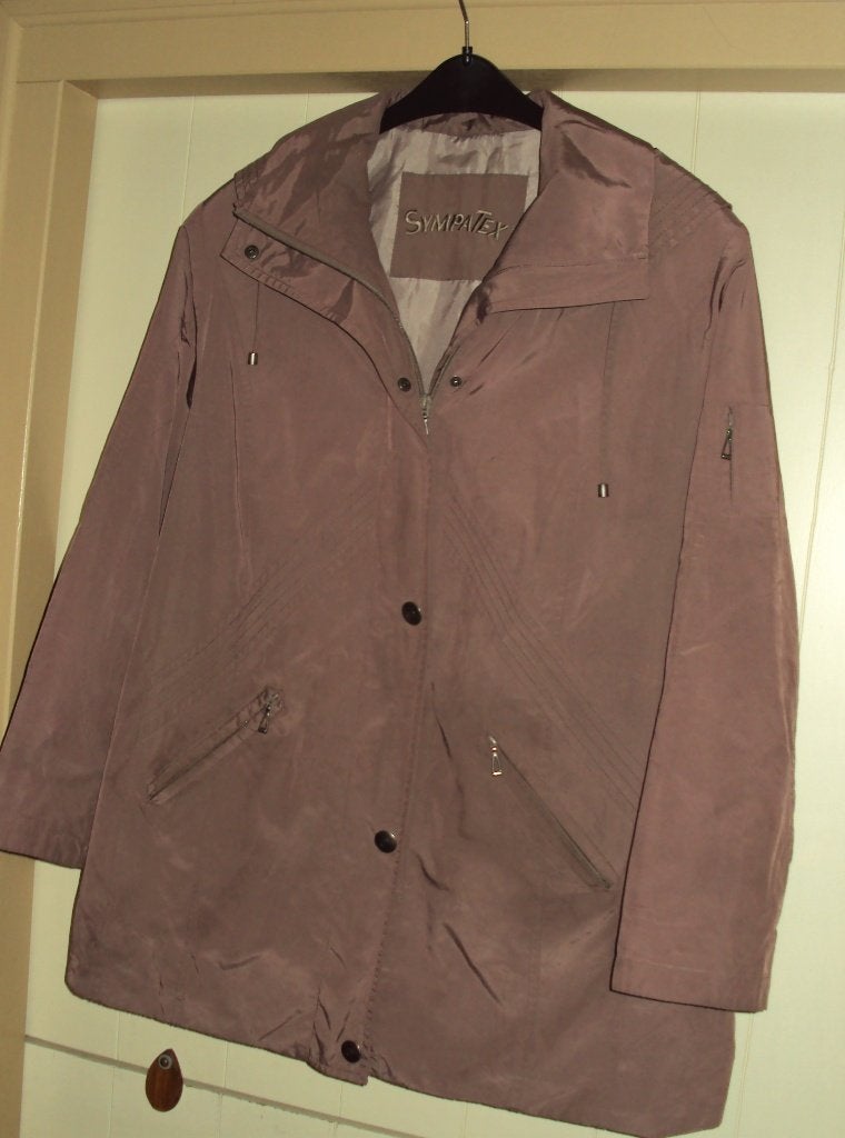 Sympatex Atelier Création dames jas maat 46, Sympatex, Bruin, Maat 46/48 (XL) of groter, Ophalen of Verzenden