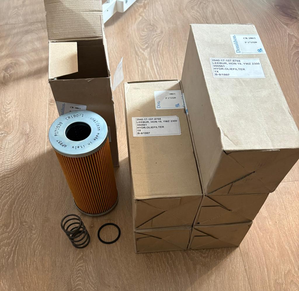 6x Donaldson Hydrauliek Oliefilter P171539 / CR180/1 - NIEUW, Ophalen of Verzenden, Nieuw