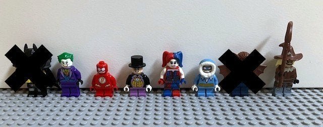 Diverse Lego DC minifiguren, Overige thema's, Lego, Ophalen of Verzenden, Zo goed als nieuw