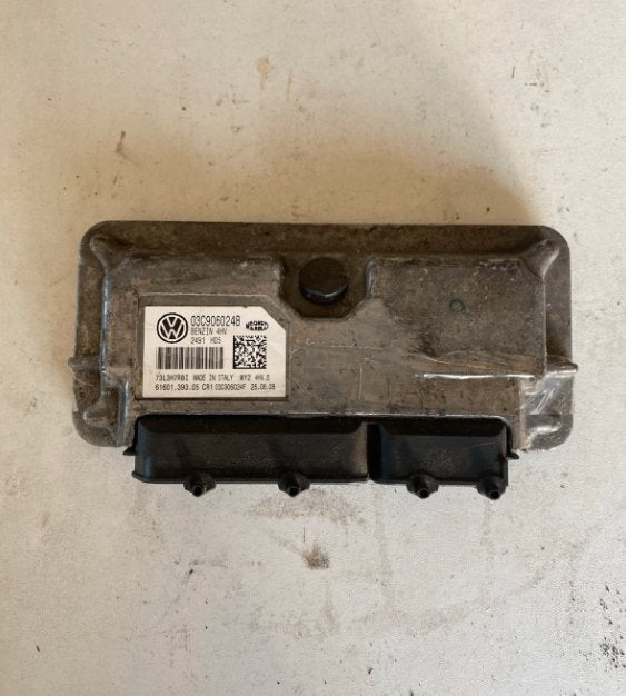 Škoda Fabia II / Vw Polo V (6R) 1.4i (BXW) 03C906024B Ecu, Ophalen of Verzenden