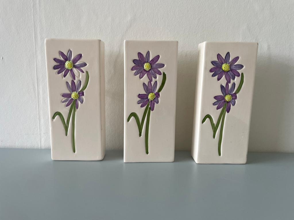 Radiator luchtbevochtigers/ vaasjes bloem aardewerk, Ophalen of Verzenden