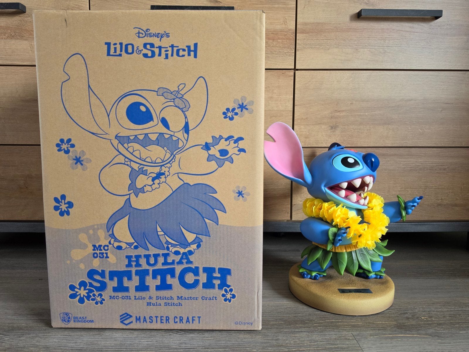 Disney Lilo & Stitch Hula Stitch Master Craft Beeld, Verzamelen, Disney, Ophalen, Overige figuren, Zo goed als nieuw, Beeldje of Figuurtje