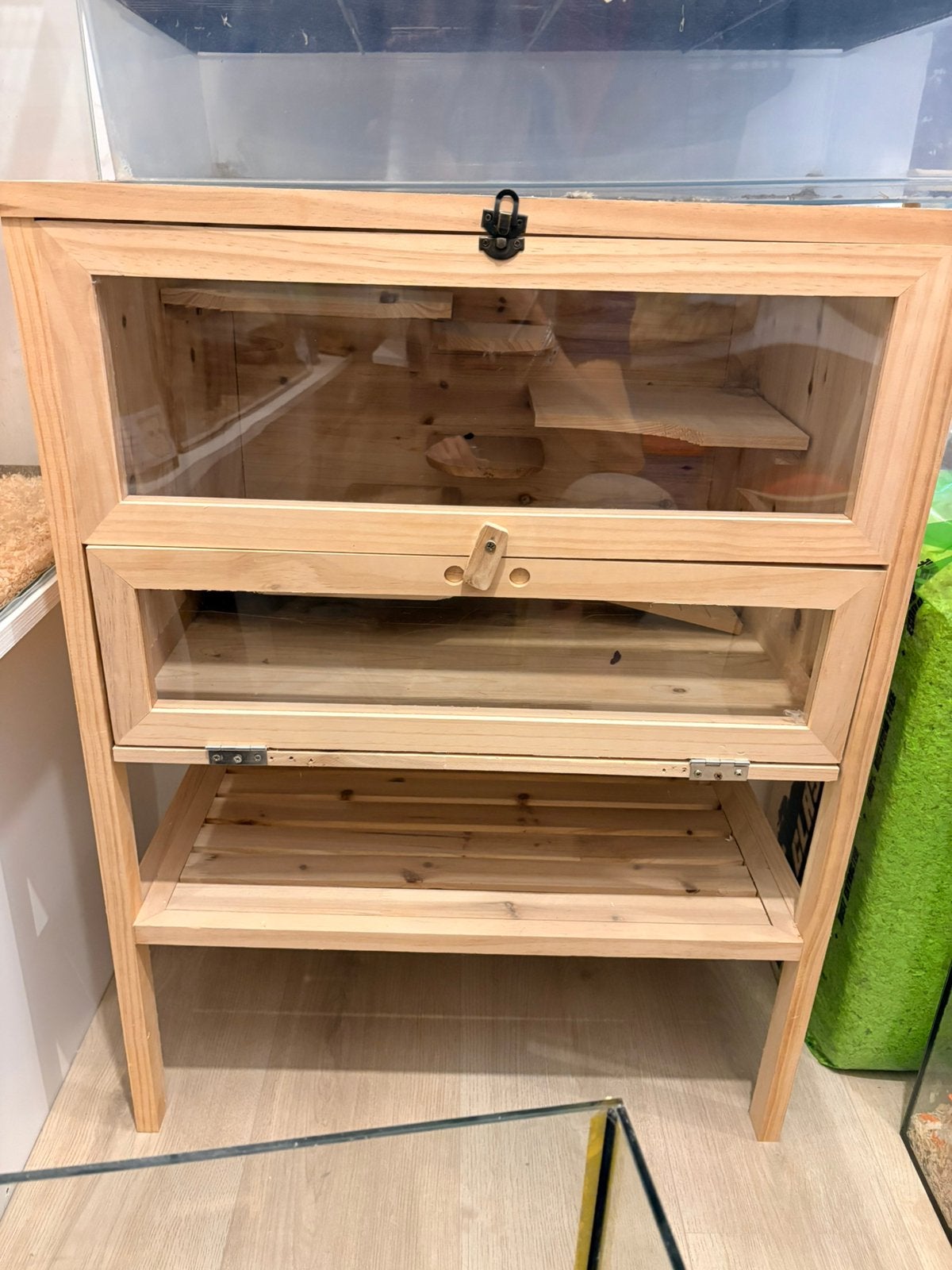 Knaagdierenhok / hamsterhok / hok / kooi, Ophalen, 60 tot 90 cm, Minder dan 75 cm, Hok
