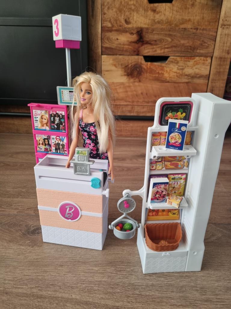 Barbie supermarkt, Ophalen of Verzenden, Barbie