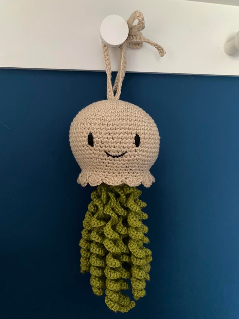 Gehaakte octopus, handmade ️, Ophalen of Verzenden, Nieuw, Kraamcadeau