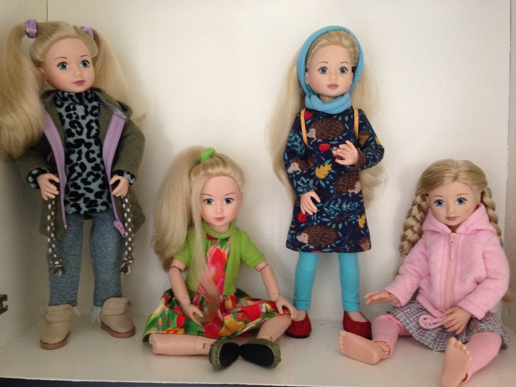 👧🏼JOLINA BALLERINA Poppen/Dolls met mooie nieuwe kleertjes, Ophalen of Verzenden, Zo goed als nieuw, Overige typen