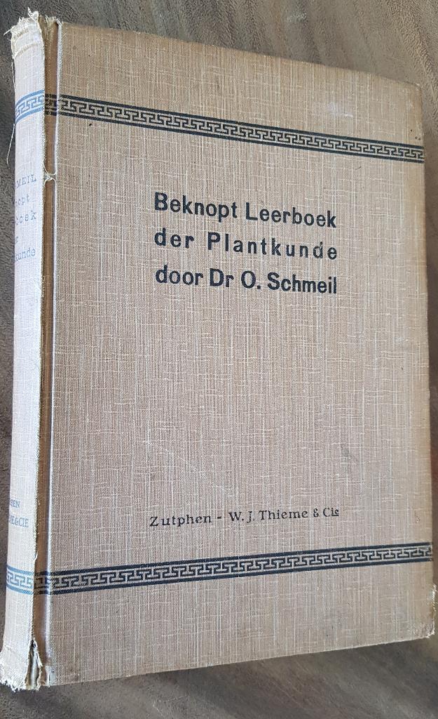 Beknopt Leerboek der Plantkunde OUD, Boeken, Wetenschap, Ophalen of Verzenden, Zo goed als nieuw, Natuurwetenschap