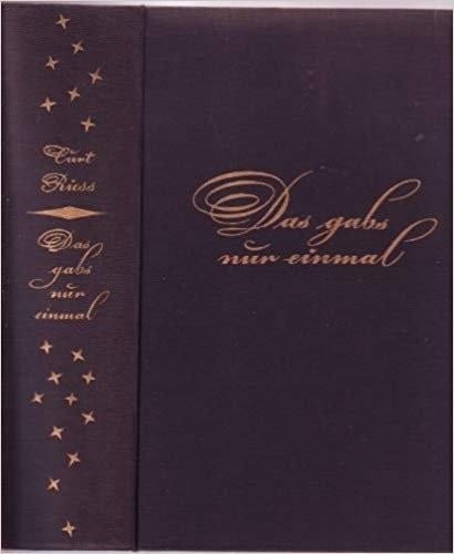 Curt Riess, Das gab’s nur einmal, Ophalen of Verzenden, Gelezen