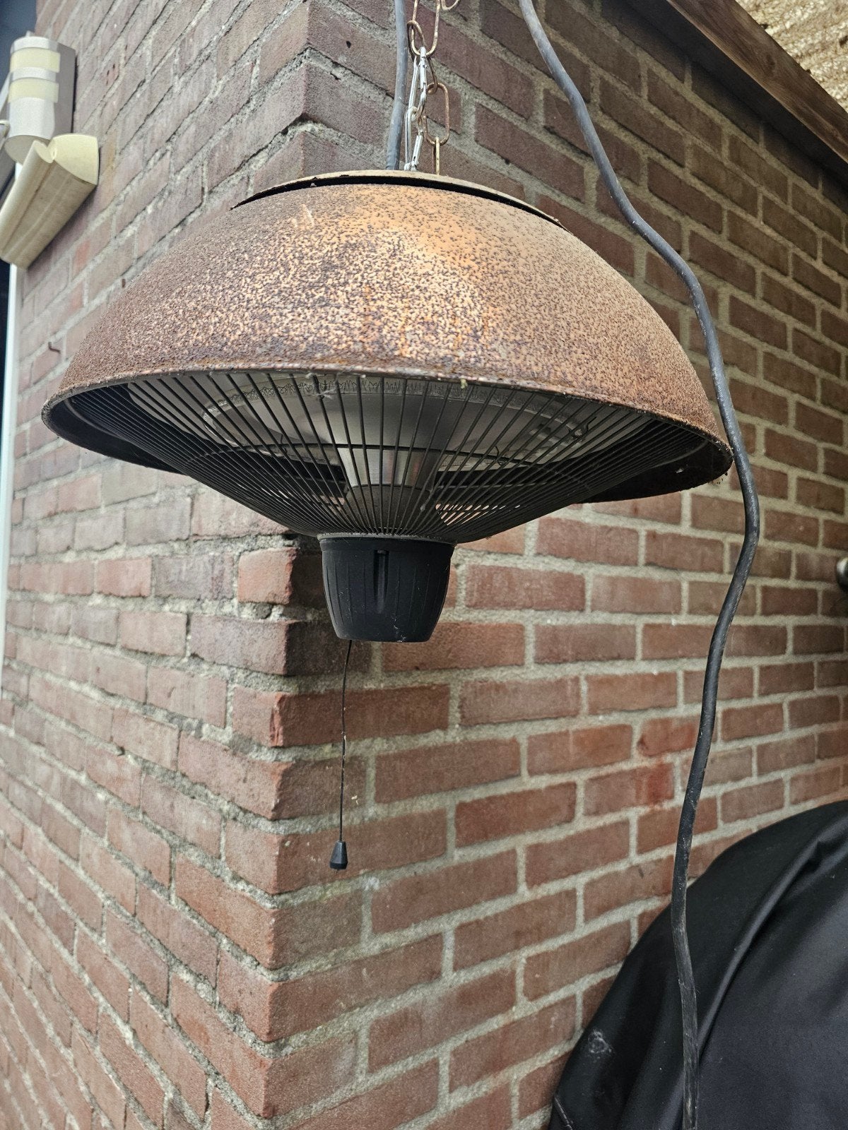 Sunred Terrasverwarmer Hangend - 1500W, Tuin en Terras, Ophalen, Gebruikt, Elektrisch, Plafond