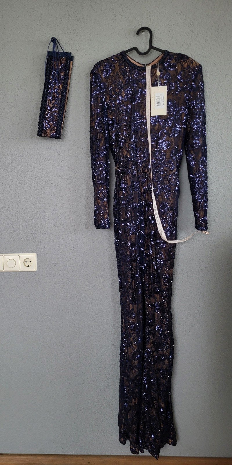 Unique the Label glitter jumpsuit maat S nieuw, Nieuw, Maat 36 (S), Unique the Label, Verzenden