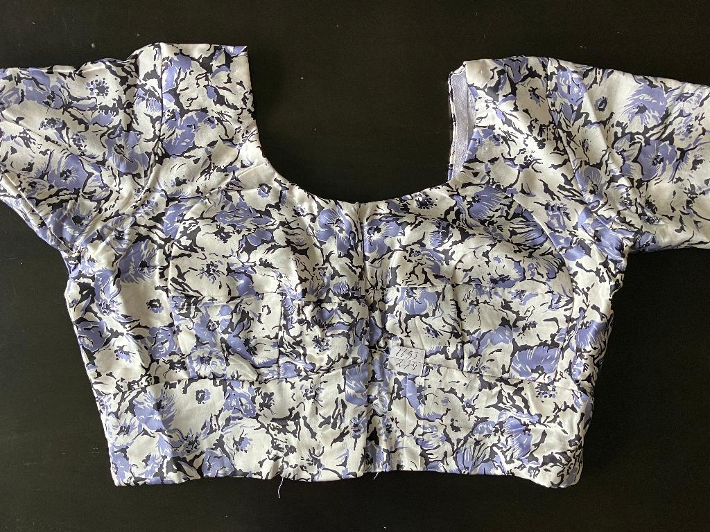 Indiase saree blouse van 100% Chinese zijde, Kleding | Dames, Ophalen of Verzenden, Nieuw, Maat 42/44 (L), Overige typen