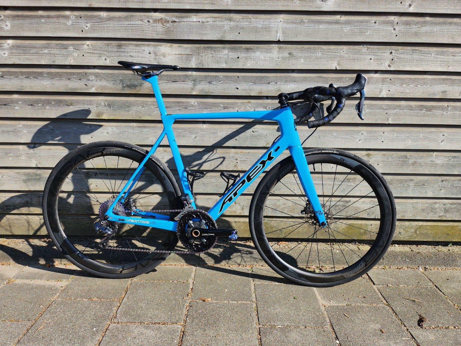 Unieke Apex Vector 0.9 Disc (Maat 56) | Ultegra Di2 |, Carbon, Zo goed als nieuw, Meer dan 20 versnellingen, 53 tot 57 cm