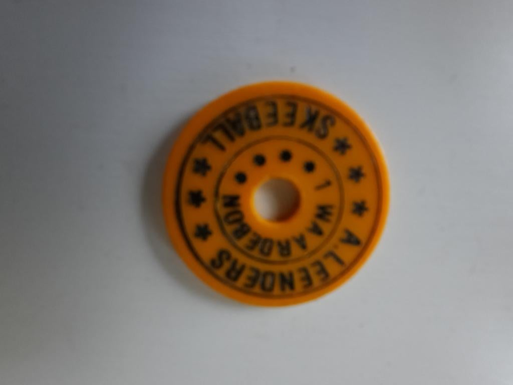 Vintage consumptie drank muntje A Leenders - de Kwakel, Verzamelen, Ophalen of Verzenden, Huis en Inrichting