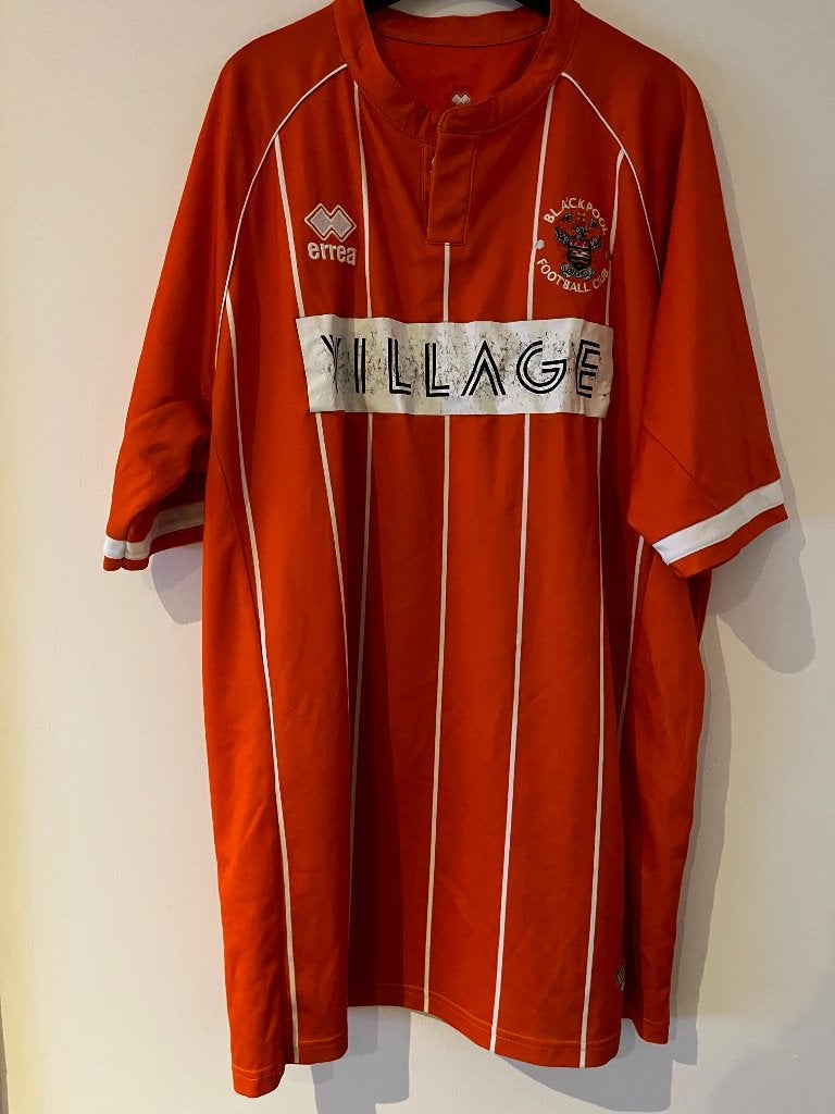 Blackpool FC 2015 2016 Home Shirt Errea Size XXL, Verzenden, Zo goed als nieuw, Buitenlandse clubs, Shirt