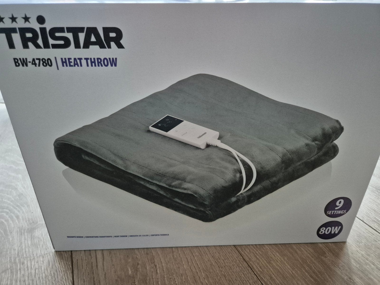 Tristar BW-4780 Elektrische Deken - Warmtedeken NIEUW, Witgoed en Apparatuur, Ophalen of Verzenden, Nieuw