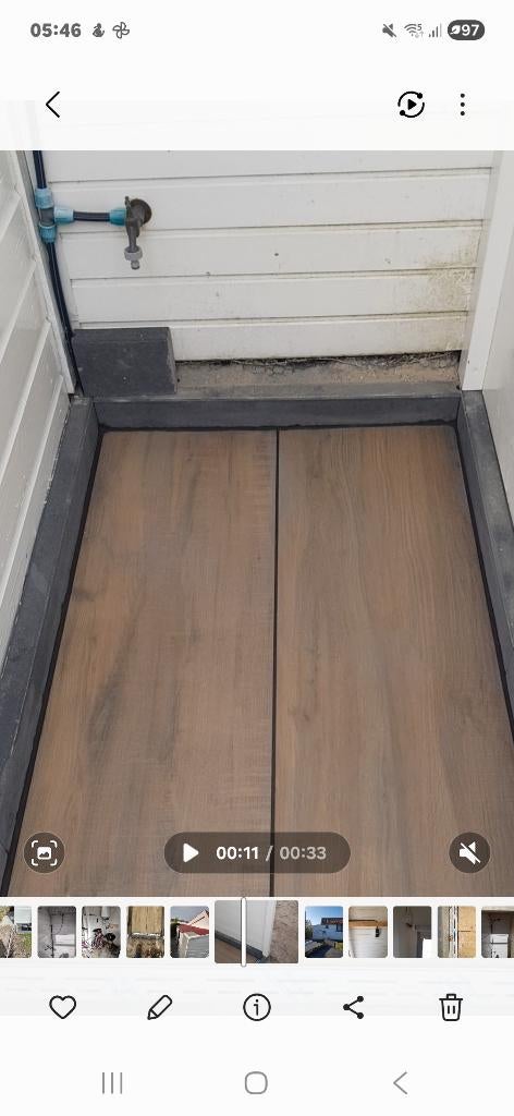 vloer steen, Ophalen, Hardsteen, Zo goed als nieuw, Minder dan 5 m²