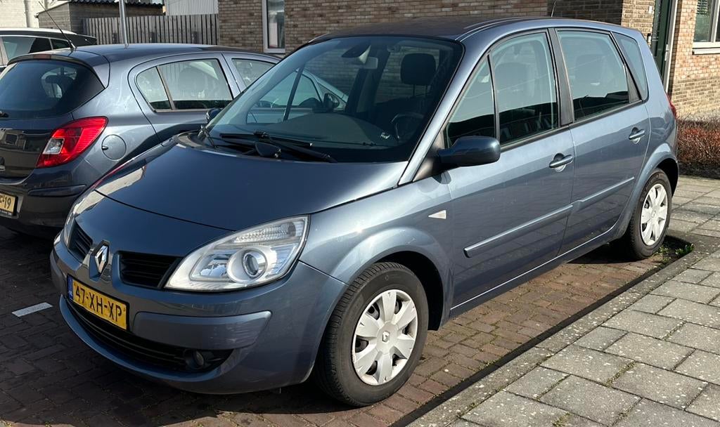 Renault Scénic 1.6 16V 82KW AUT E4 2007 Blauw, Auto's, Renault, Particulier, Scénic, Airbags, Airconditioning, Centrale vergrendeling