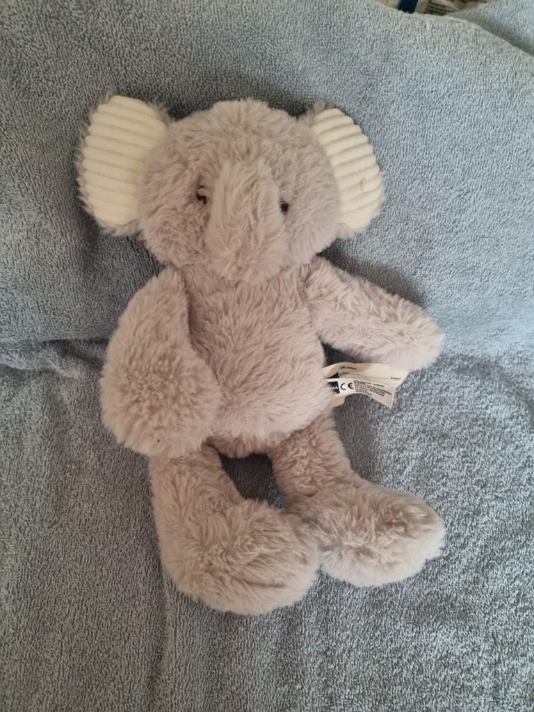 Hema olifant knuffel nr 31, Ophalen of Verzenden, Zo goed als nieuw, Olifant