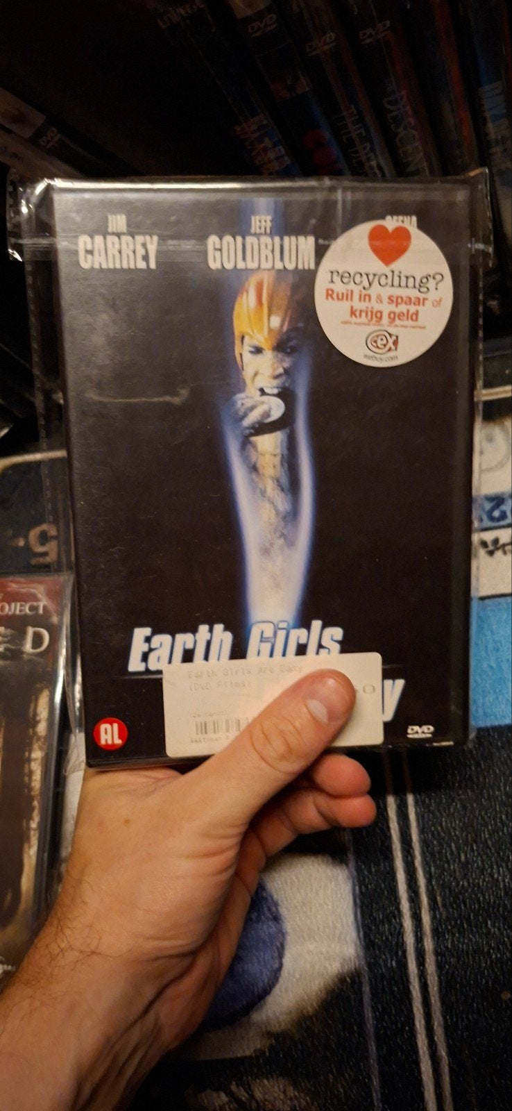 Earth Girls Are Easy (DVD) - Komedie met Jim Carrey, Nederlands, Romantische komedie, Breedbeeld, Ophalen of Verzenden