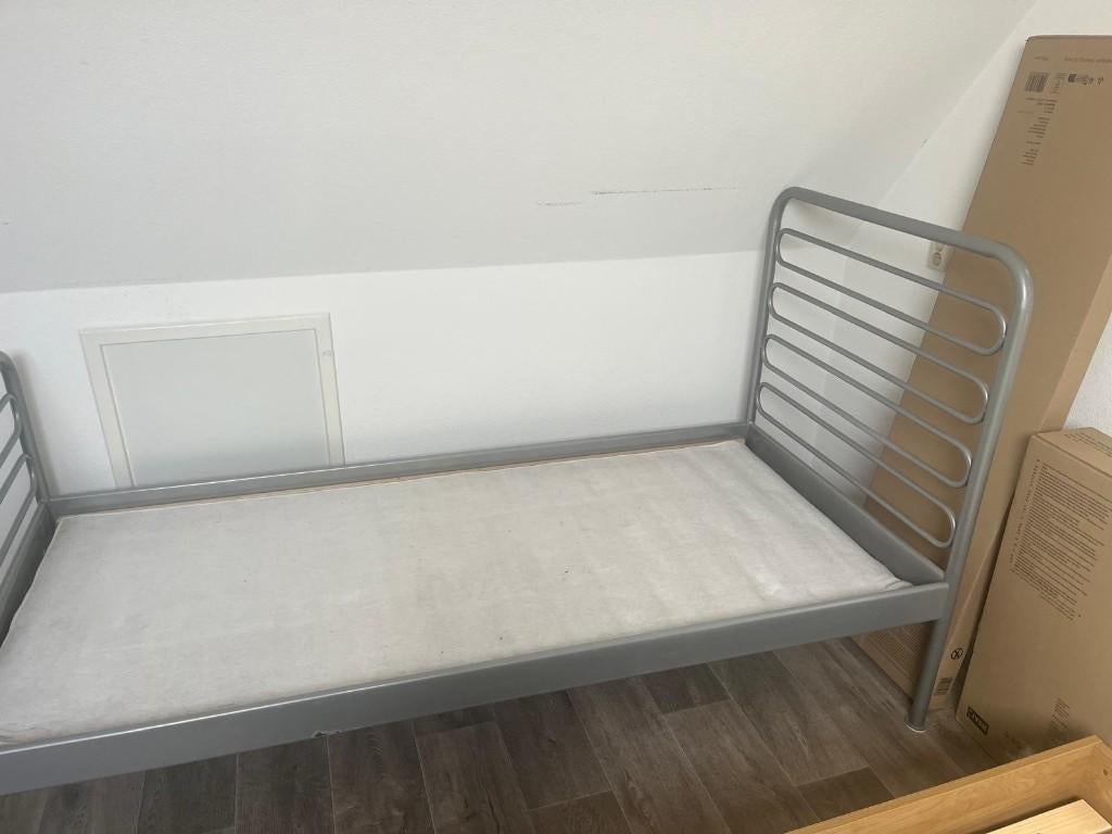 1 persoons bed, Ophalen, 90 cm, Eenpersoons, Zo goed als nieuw