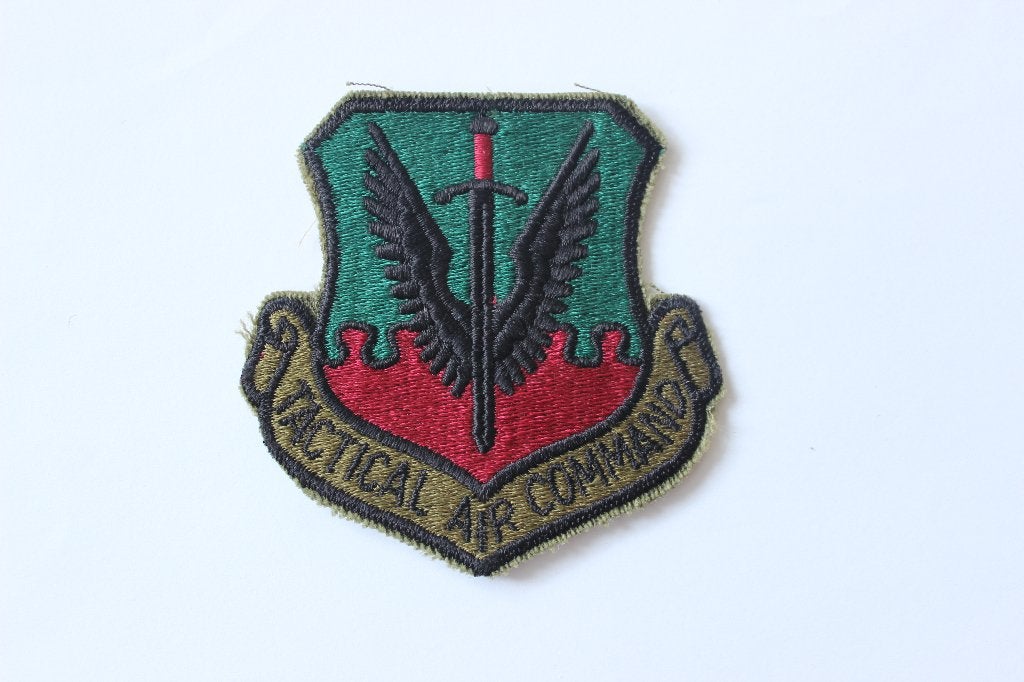 patch  tactical  air  command  usaf, Verzenden, Zo goed als nieuw, Patch, Badge of Embleem
