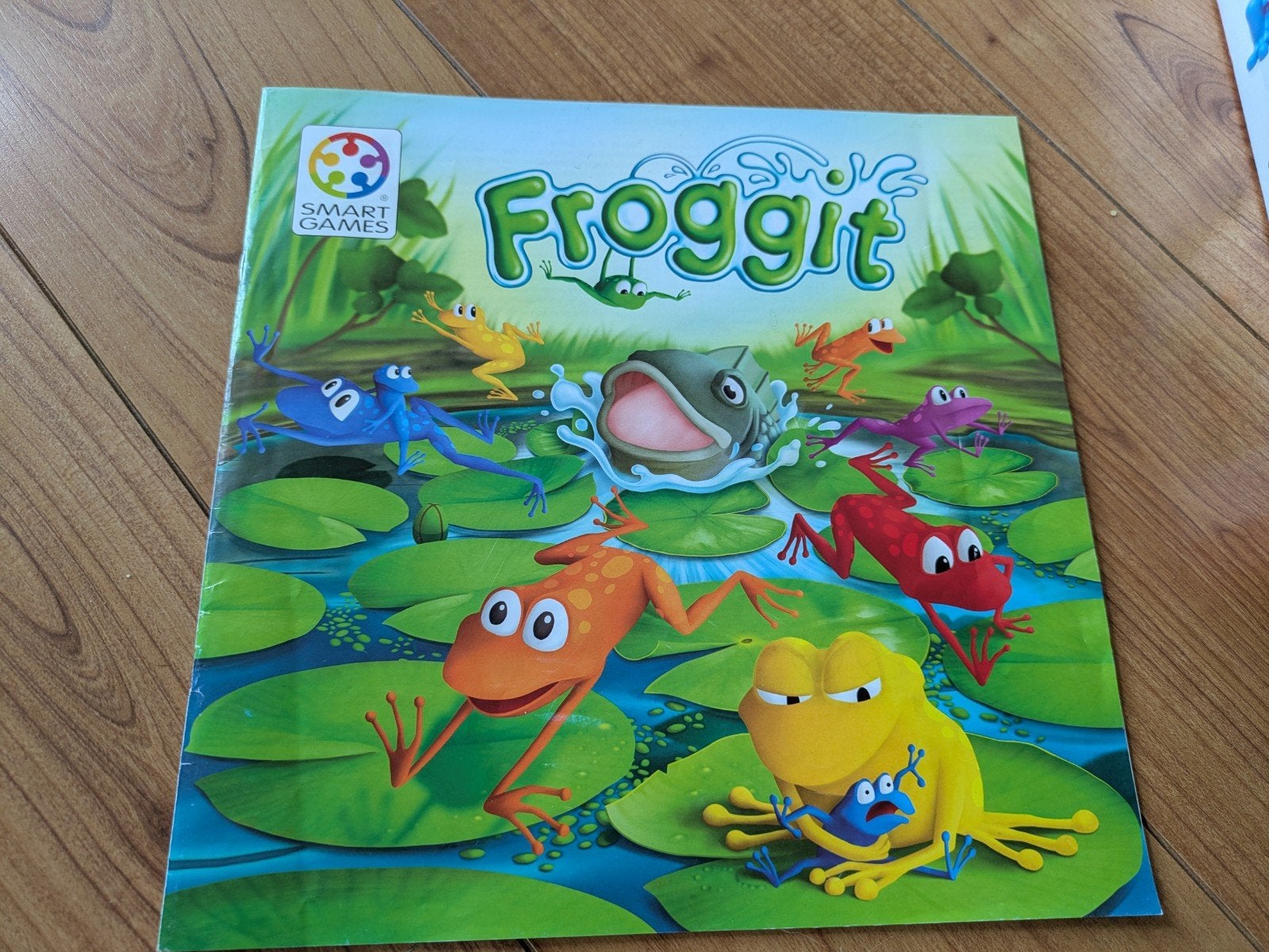 Froggit Bordspel - Smart Games (Compleet), Een of twee spelers, Ophalen of Verzenden, Zo goed als nieuw, Smart Games