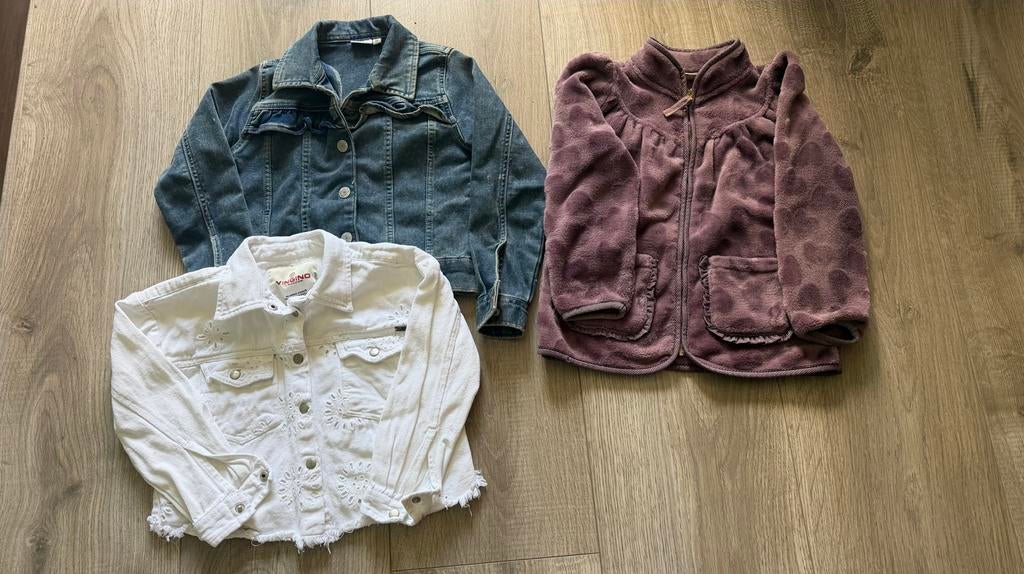 Meisjes jasjes maat 116/122, Kinderen en Baby's, Kinderkleding | Maat 116, Gebruikt, Meisje, Jas, Ophalen of Verzenden