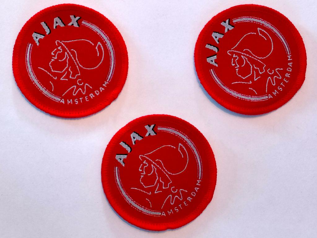 Ajax Amsterdam voetbal kleding embleem patch logo sport, Verzamelen, Ophalen of Verzenden, Nieuw, Ajax, Overige typen