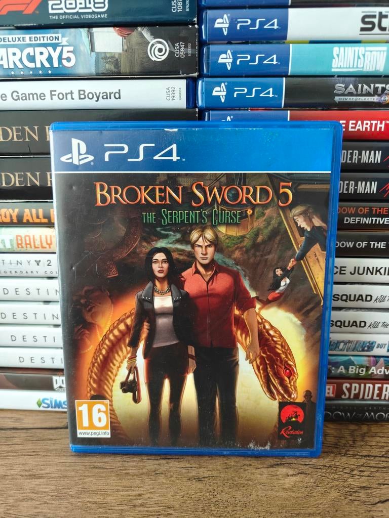 Broken sword 5 the serpent's curse playstation 4, Spelcomputers en Games, Games | Sony PlayStation 4, Avontuur en Actie, Vanaf 18 jaar