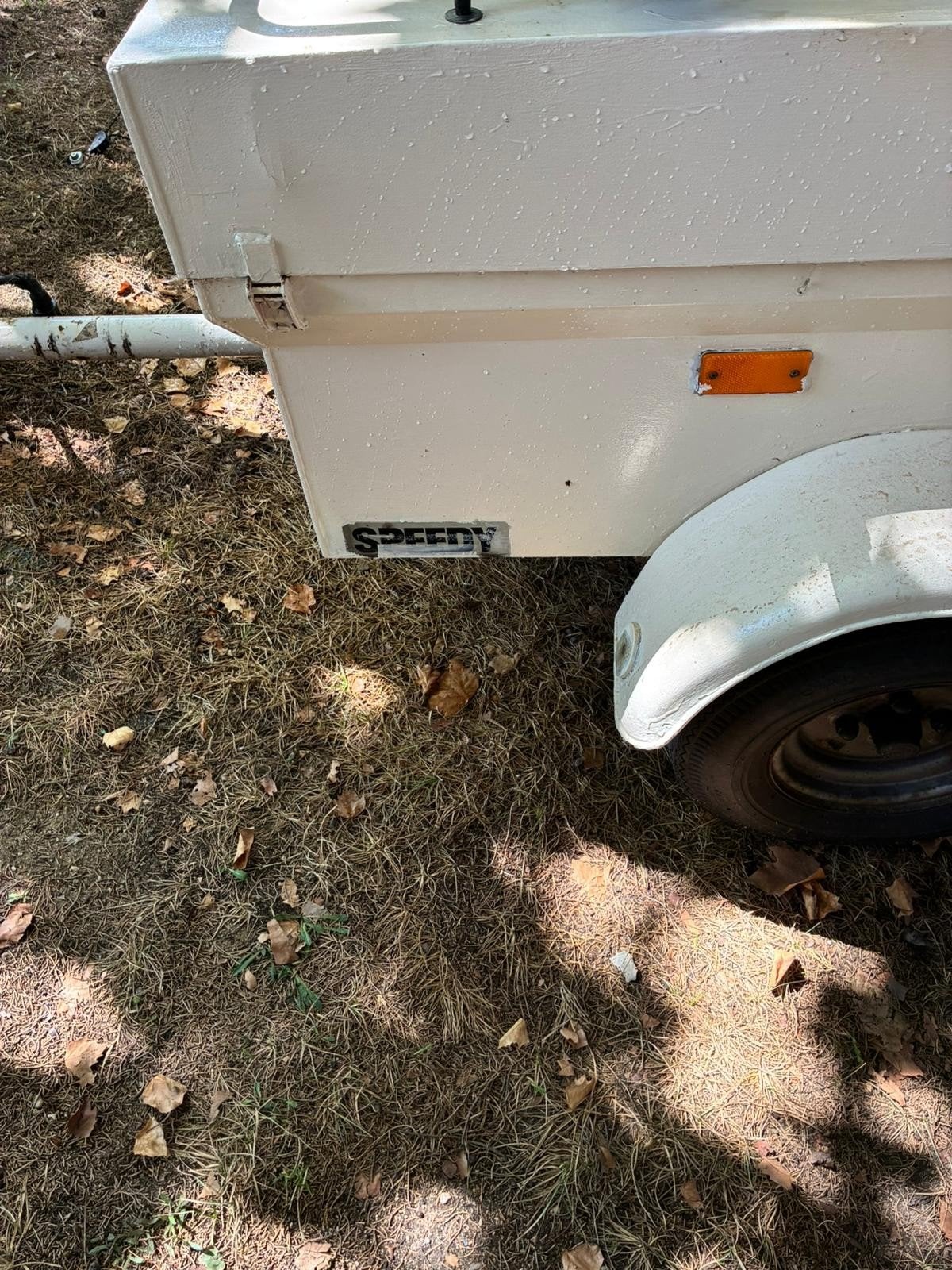 Compacte Speedy aanhangwagen, Auto diversen, Aanhangers en Bagagewagens, Ophalen, Gebruikt